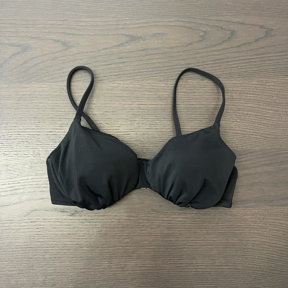 Shade & Shore Bra Bikini Top Black - 34C